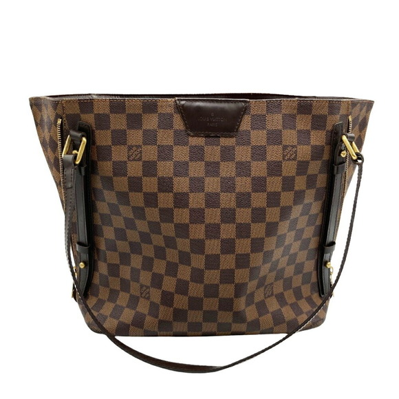 LOUIS VUITTON Authentic Brown Damier Tote Bag - Picture 3 of 10